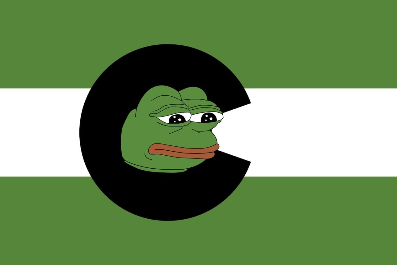 Pepe The Frog Colorado State Flag